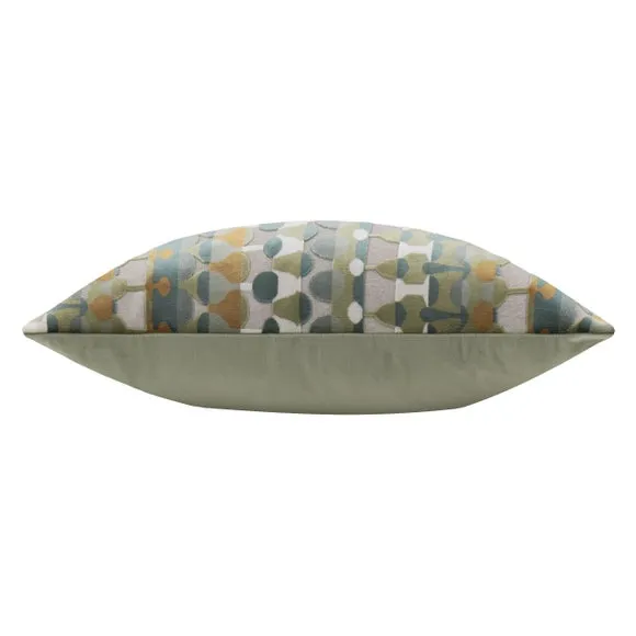 Furn. Metro Abstract Velvet Rectangle Cushion 3