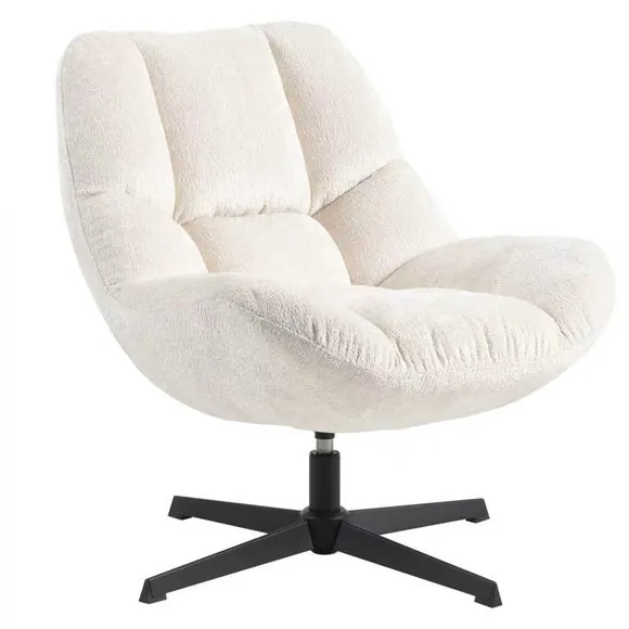 Silverdale Textured Fabric Swivel Chair 4