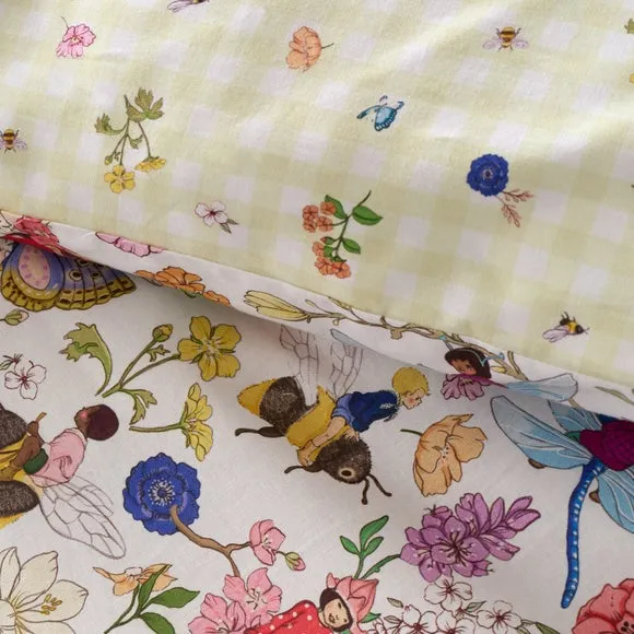 Belle & Boo Garden Friends 100% Cotton Quilt Cover and Pillowcase Set 5