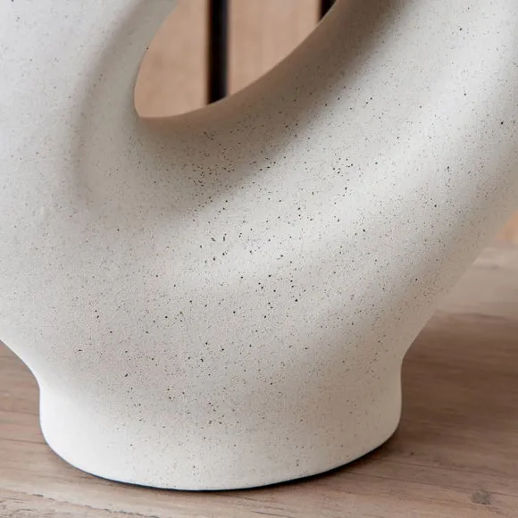 Ulla Monochrome Organic Ceramic Table Lamp 3