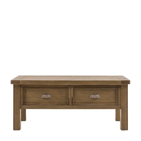 Cedar & Sage Harrison 2 Drawer Coffee Table 4