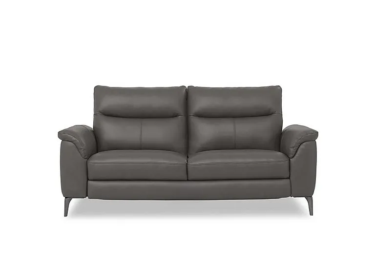 Morgan Leather 3 Seater Sofa