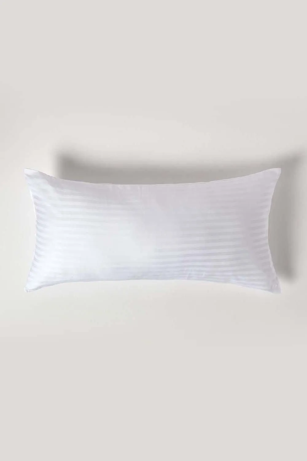 Homescapes Continental Egyptian Cotton Pillowcase 330 TC, 40 x 80 cm in White 1