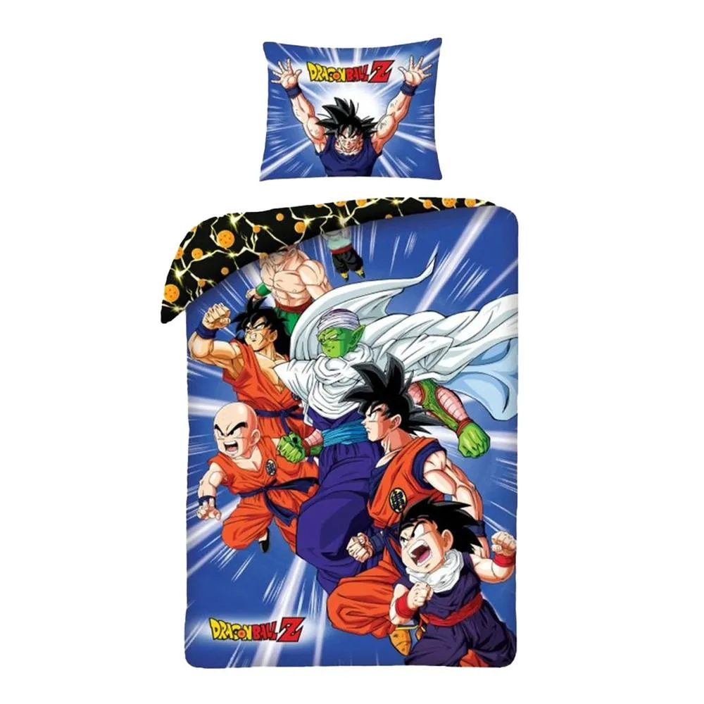Dragon Ball Z Saiyan Reversible Duvet Cover Set