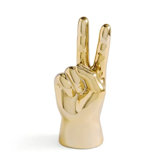 Peace Hand Ornament 3