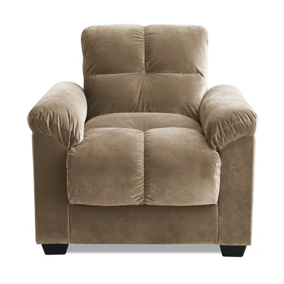Margo Velvet Reclining Armchair 5