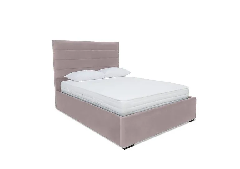 Horizon Electric Ottoman Bed Frame - Small Double - Plush Lilac