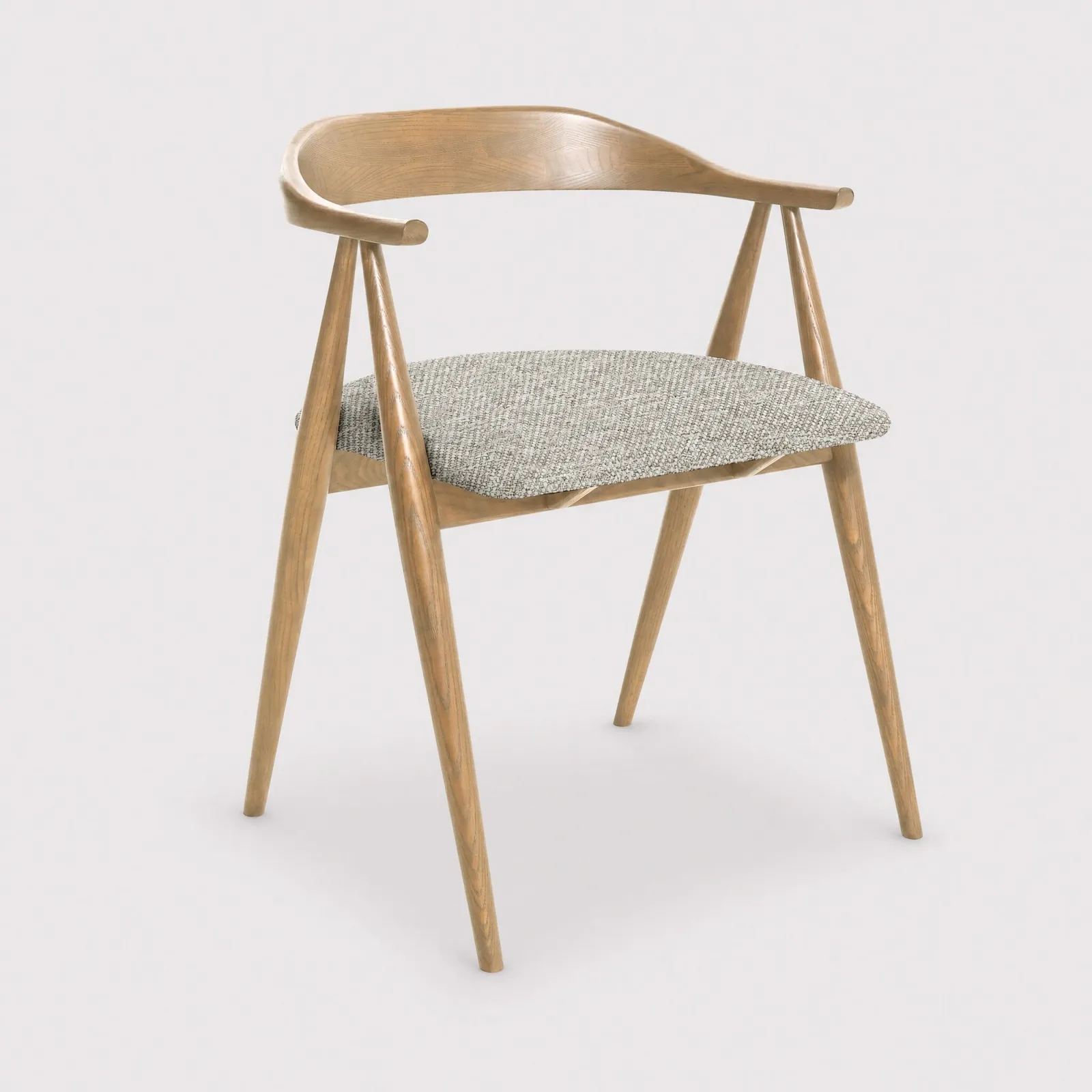 Ercol Lugo Dining Armchair, Wood | Barker & Stonehouse 2