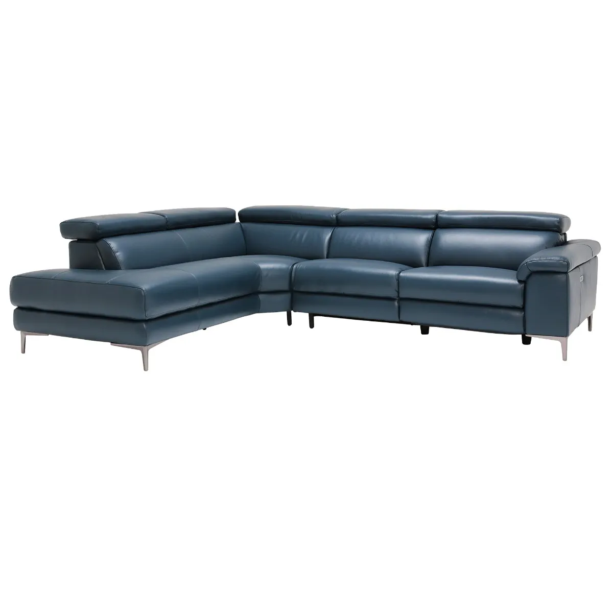 Paolo Leather Left Corner Group - Barker & Stonehouse