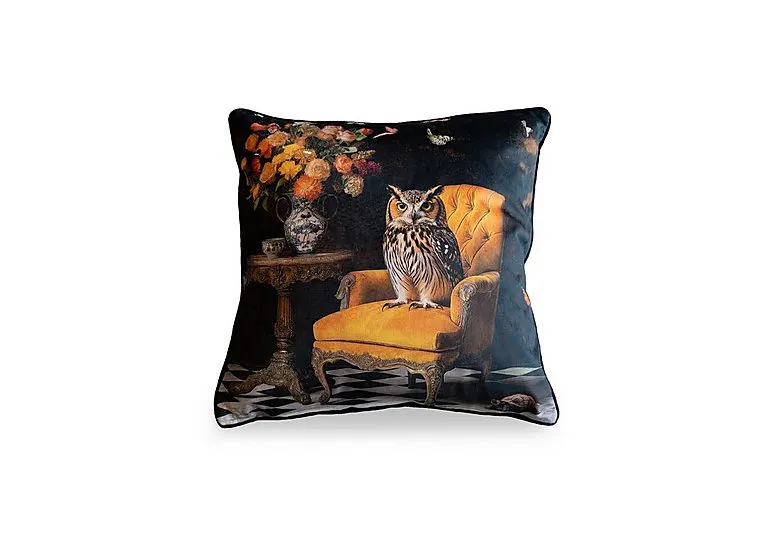 Stately Owl Cushion