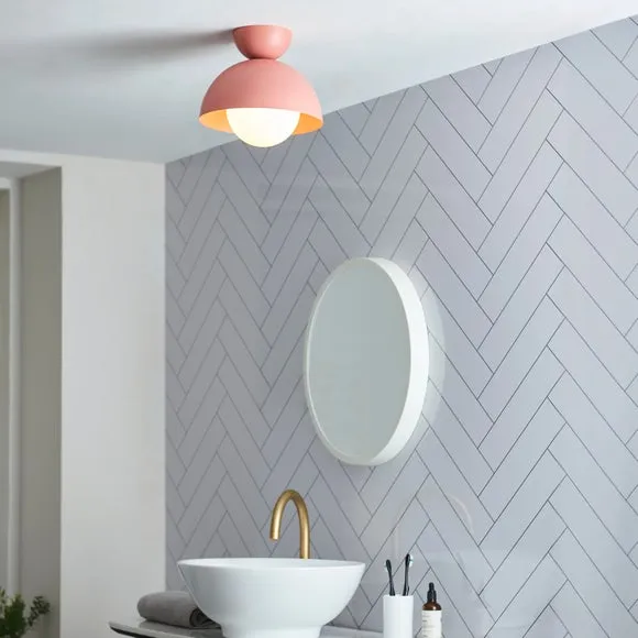 Elements Lunebar Flush Ceiling Light 6