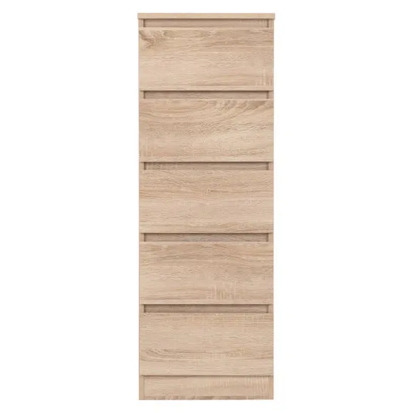 Walker 5 Drawer Narrow Chest 5