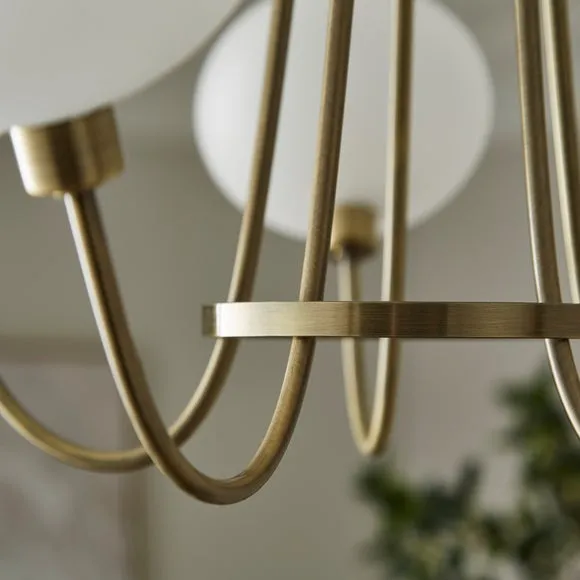 Paris 5 Light Semi Flush Ceiling Light 3