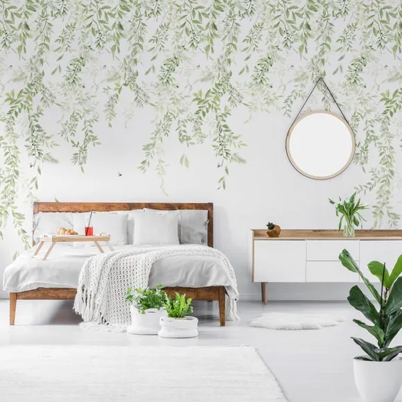 Leaf Trail Wall Mural 3