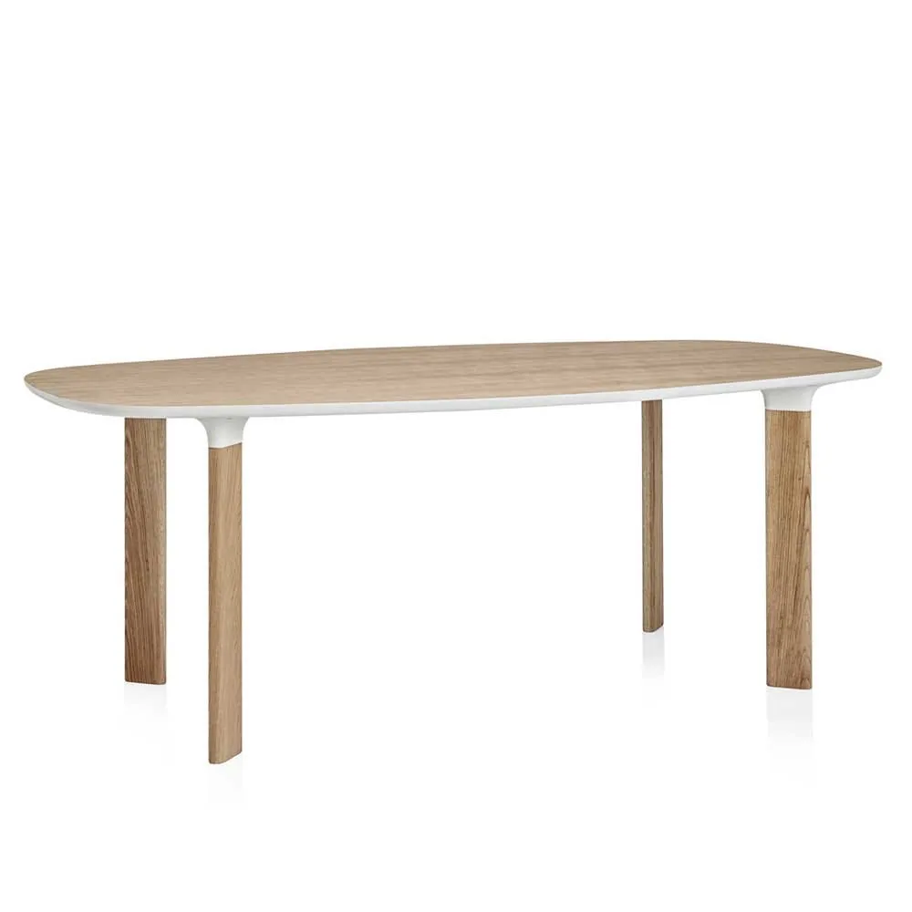 Fritz Hansen Analog 245CM Dining Table 6 8 Seater Jh83 Oak Top 3