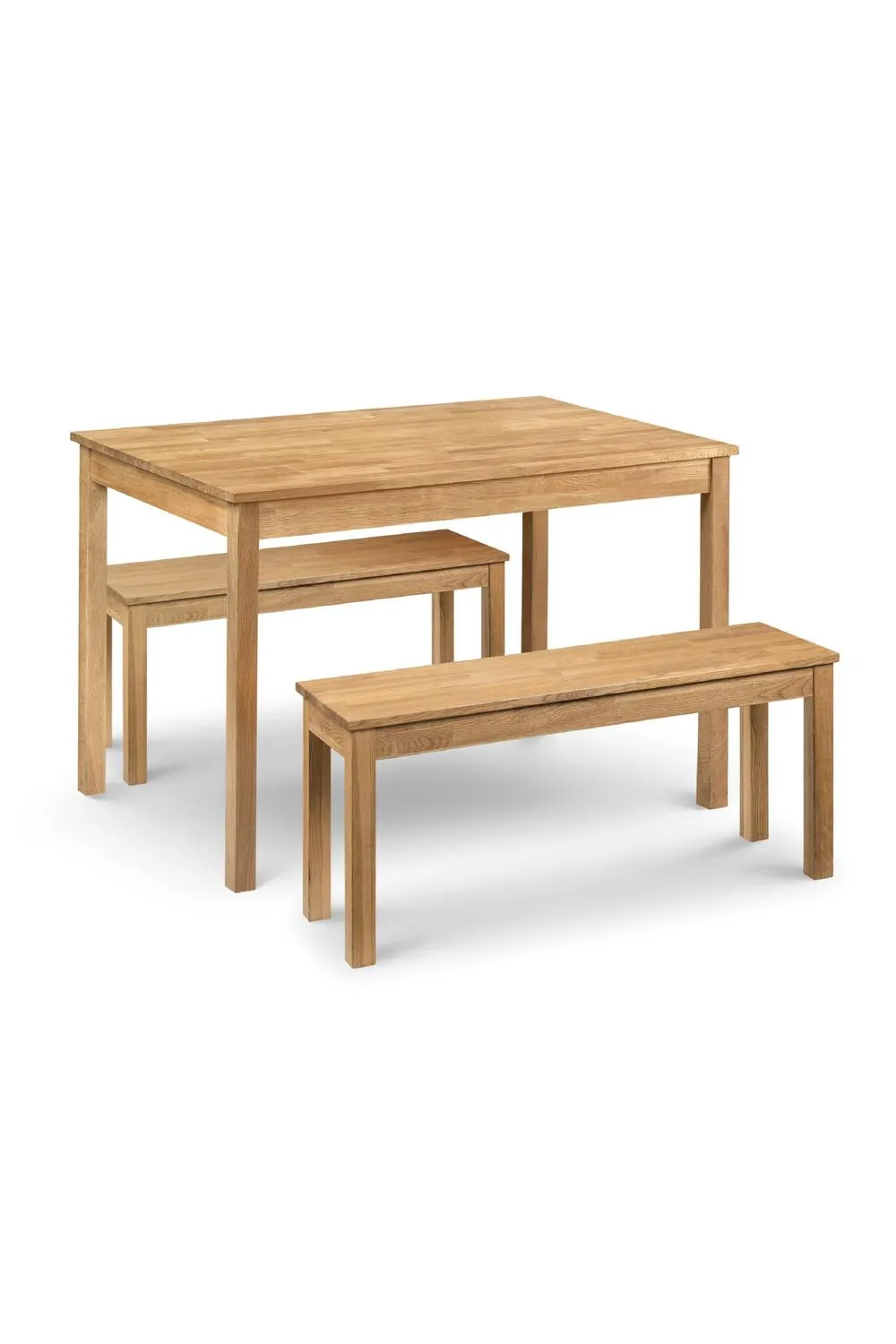 Julian Bowen Coxmoor 2 Seater Dining Bench in Light Oak 5