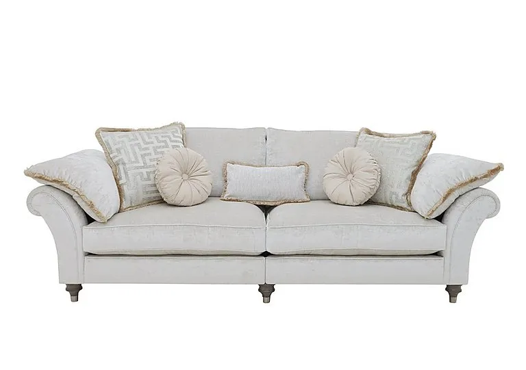 Princeton Ruched Grand 4 Seater Split Frame Sofa
