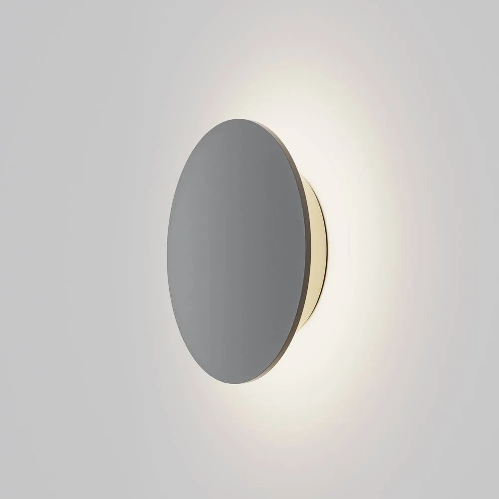 Netlighting Wald Outdoor Modern Wall Lamp Graphite 3000K 1050lm IP65 in Grey