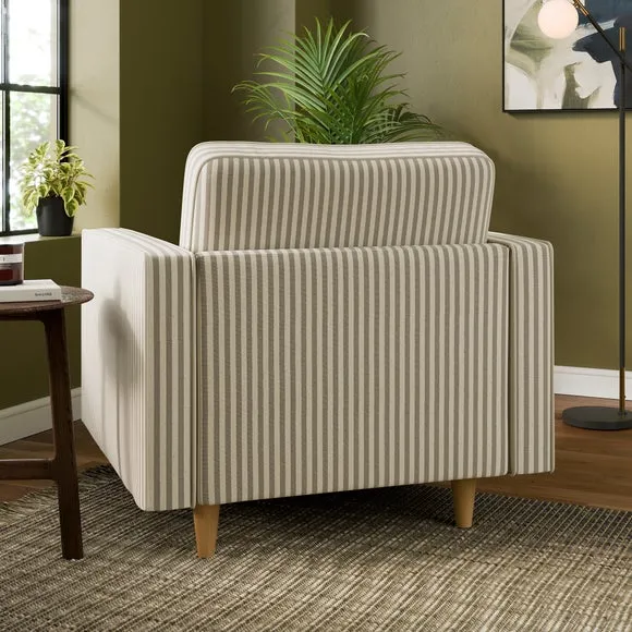 Zoe Linford Stripe Armchair 2