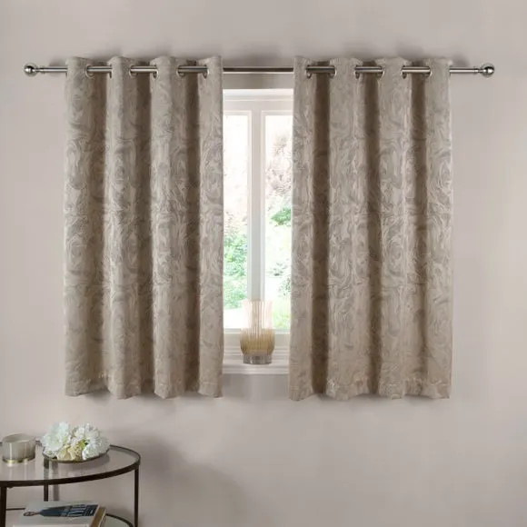 Diablo Marble Eyelet Curtains 5