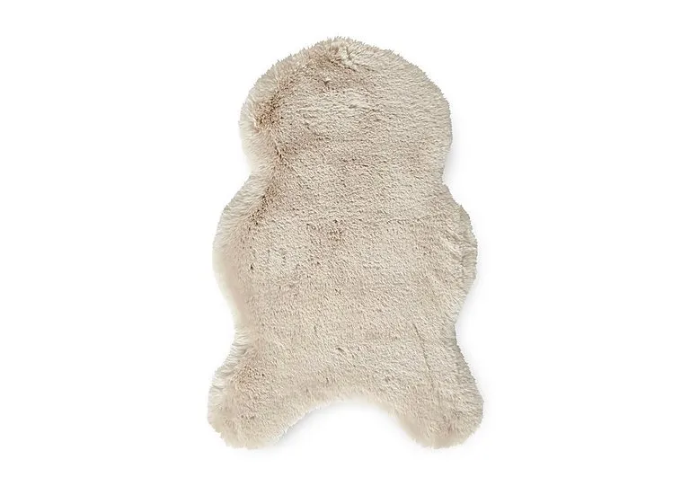 Teddy Single Sheepskin Rug - Beige