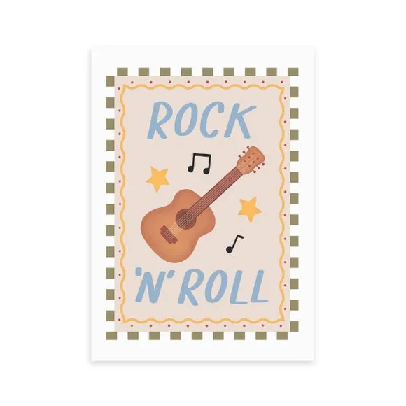 East End Prints Rock n Roll Print by Kid of the Village 2