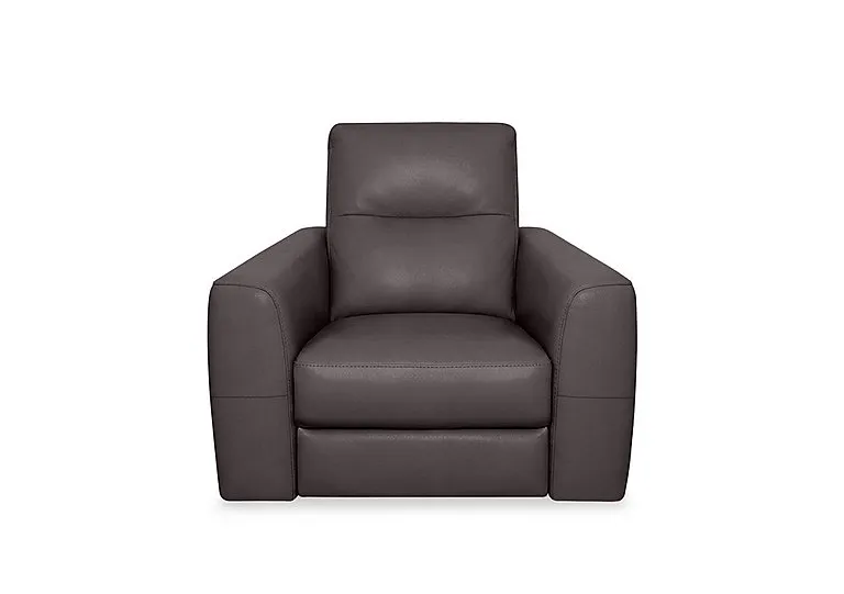 Nest NC Leather Chair - Dark Chocolate