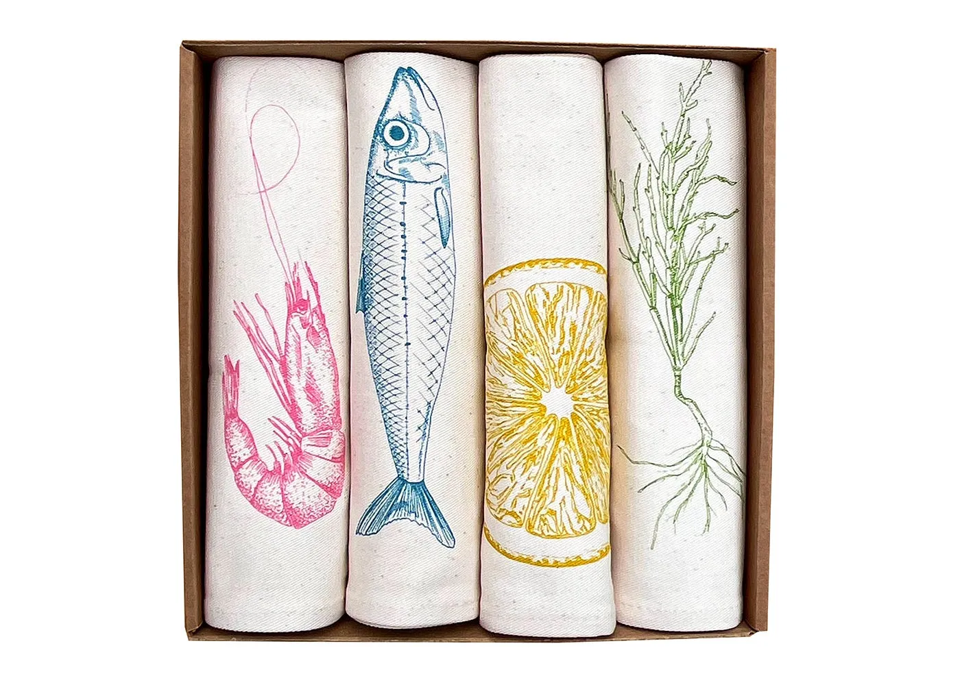 Lottie Day Seafood Napkin Gift Set