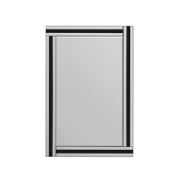 Westbury Abstract Rectangle Full Length Wall Mirror 3