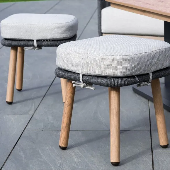Norfolk Leisure Buxton Rope Weave Lounge Set 4