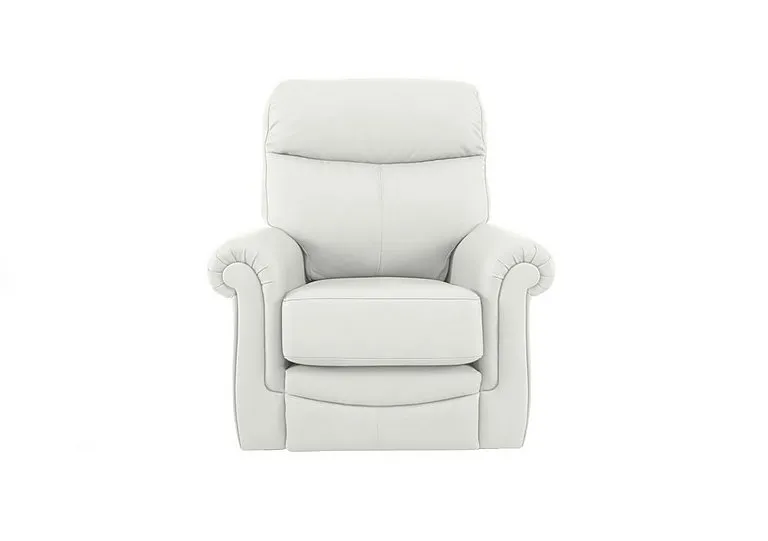Avon NC Leather Armchair - Oxford Chalk