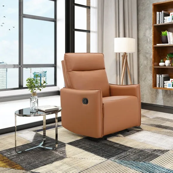 Lugo Faux Leather Manual Recliner Armchair 3