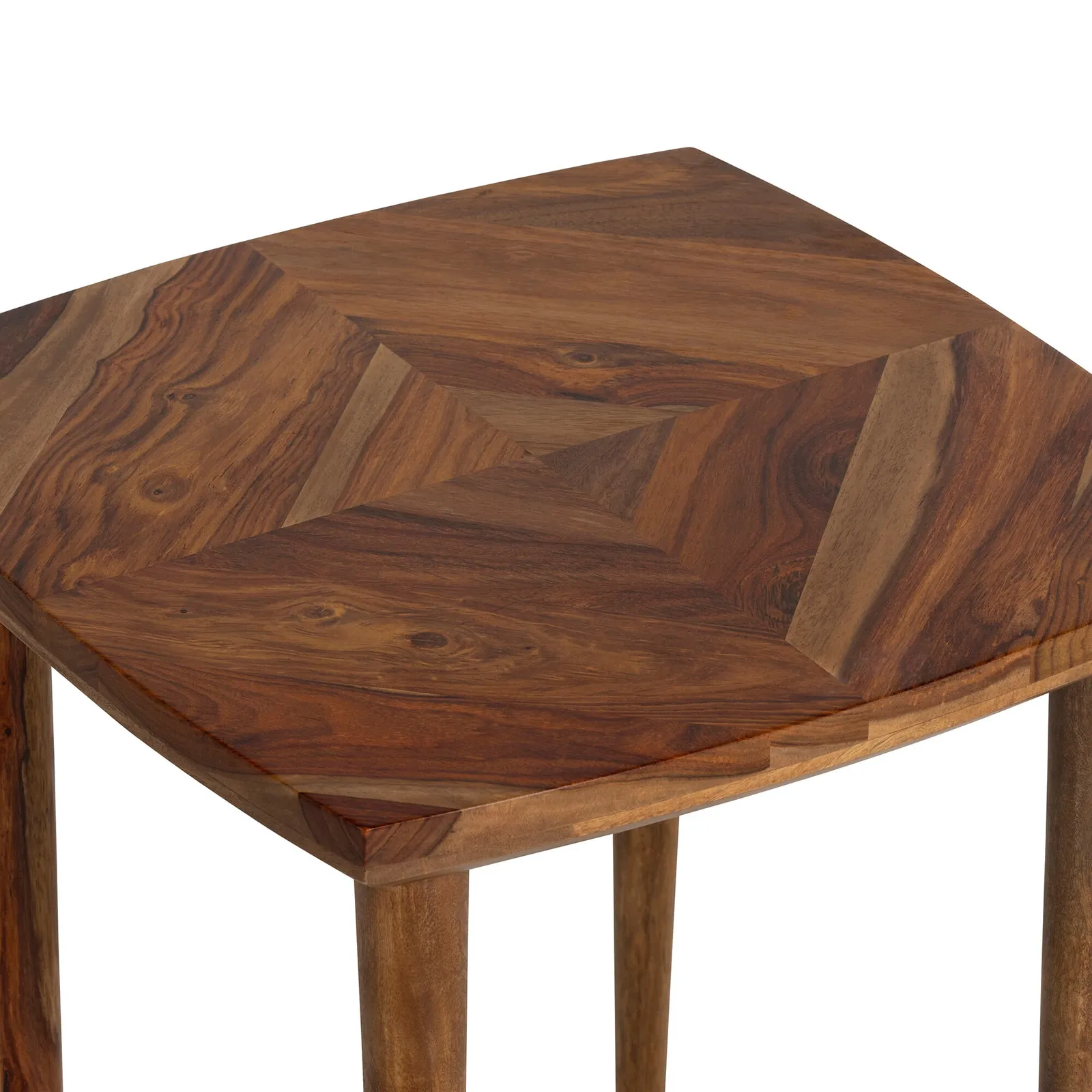 Vida Side Table Wood Top, Neutral | Barker & Stonehouse 3