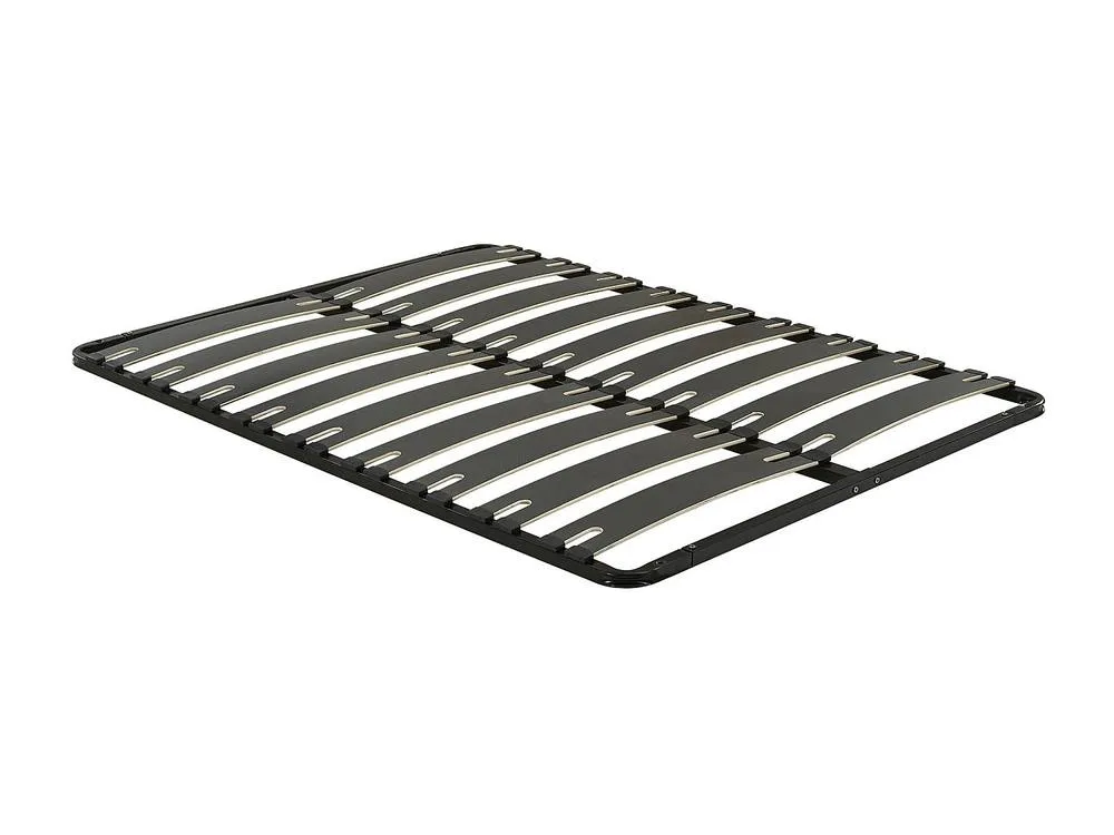 Vente-unique Slatted Frame Bed Base To Assemble 160 X 200 Cm - 2 X 9 Slats in Black 4