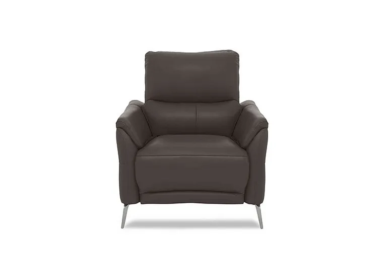 Daytona Leather Chair - Storm