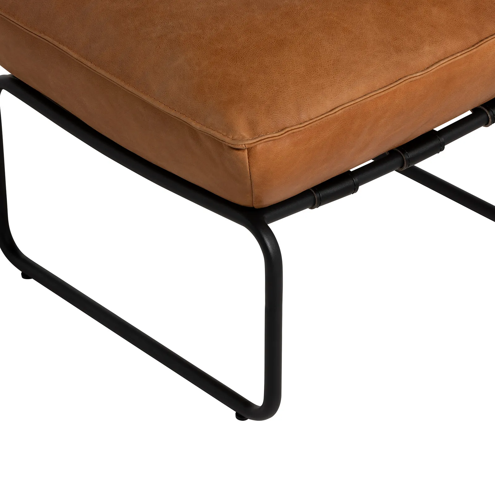 Vinci Stool, Brown Leather | Barker & Stonehouse 4