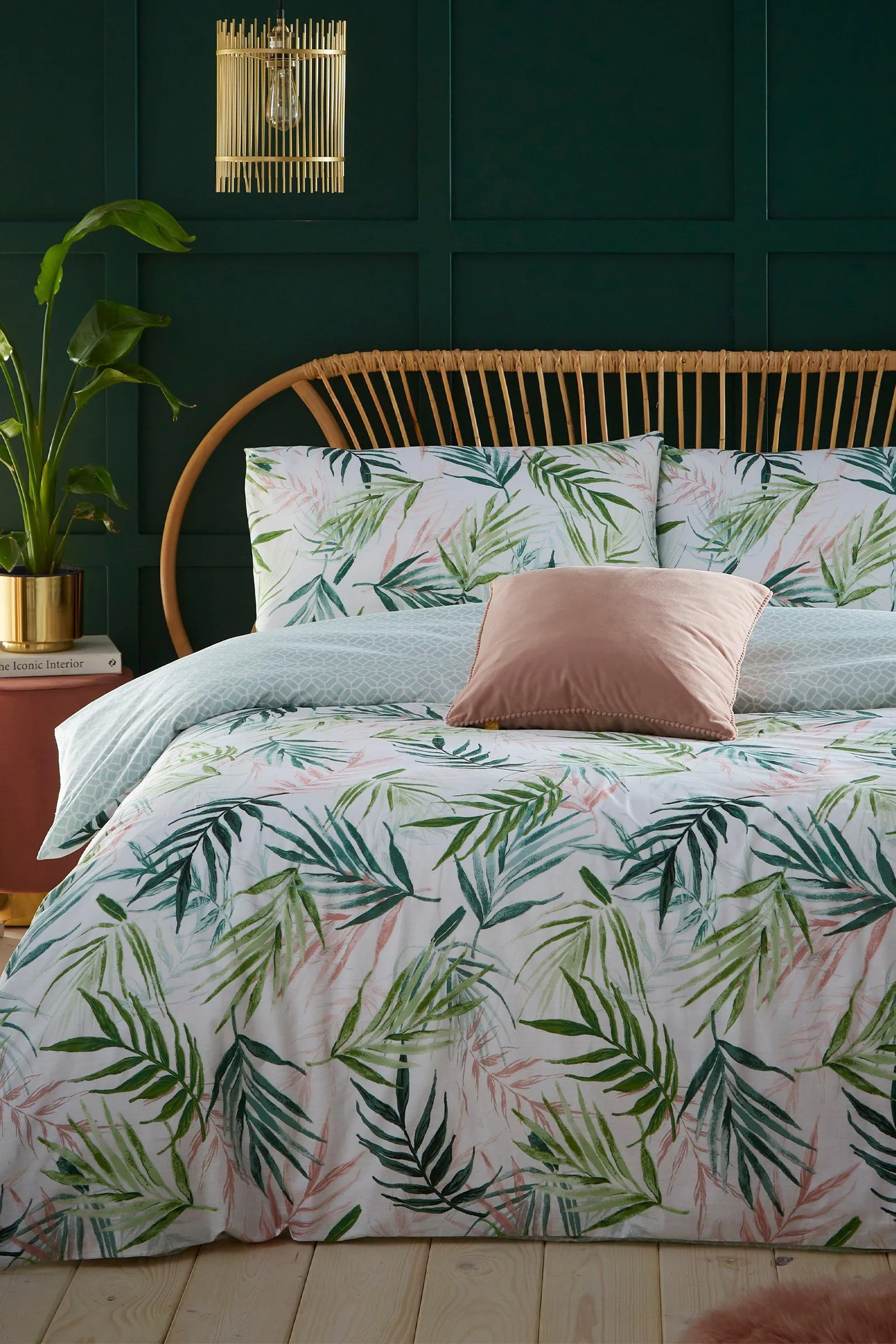 Bali Palm King Duvet Set