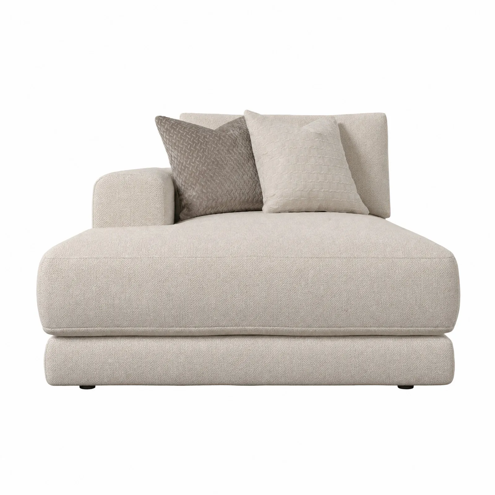 Lomax 1 Arm Chaise Lhf, Neutral | Barker & Stonehouse 2
