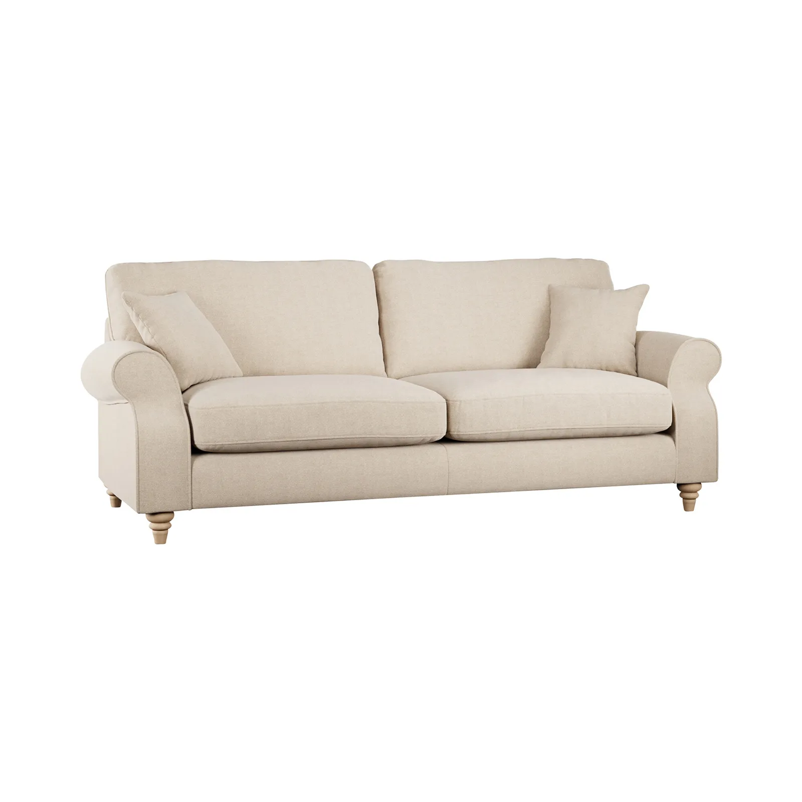 Hattie 4 Seater Sofa, Neutral Fabric | Barker & Stonehouse 2