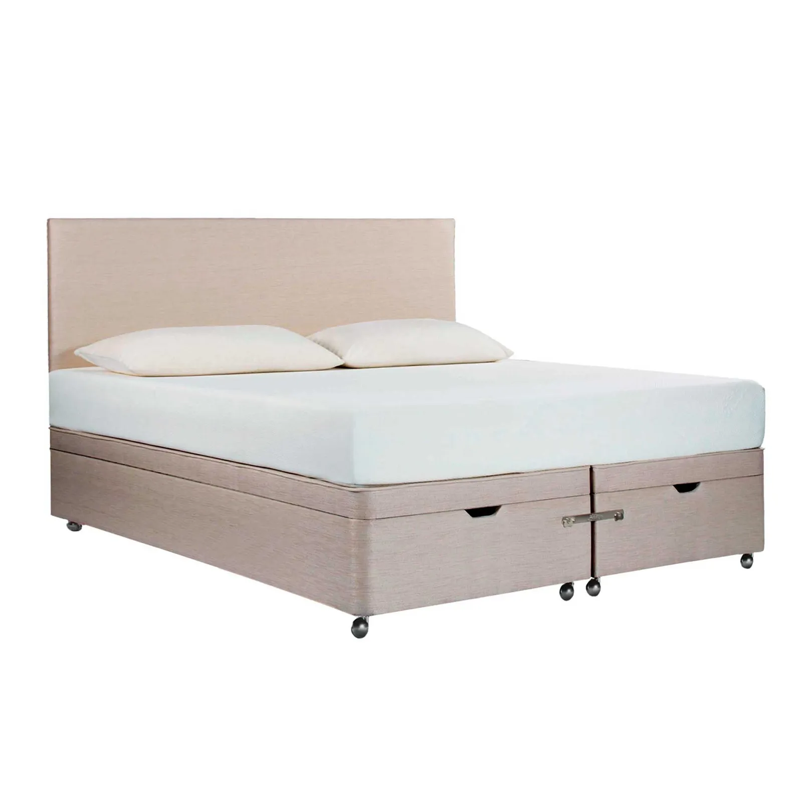 Tempur Ardennes Ottoman Bed Base, Biscuit