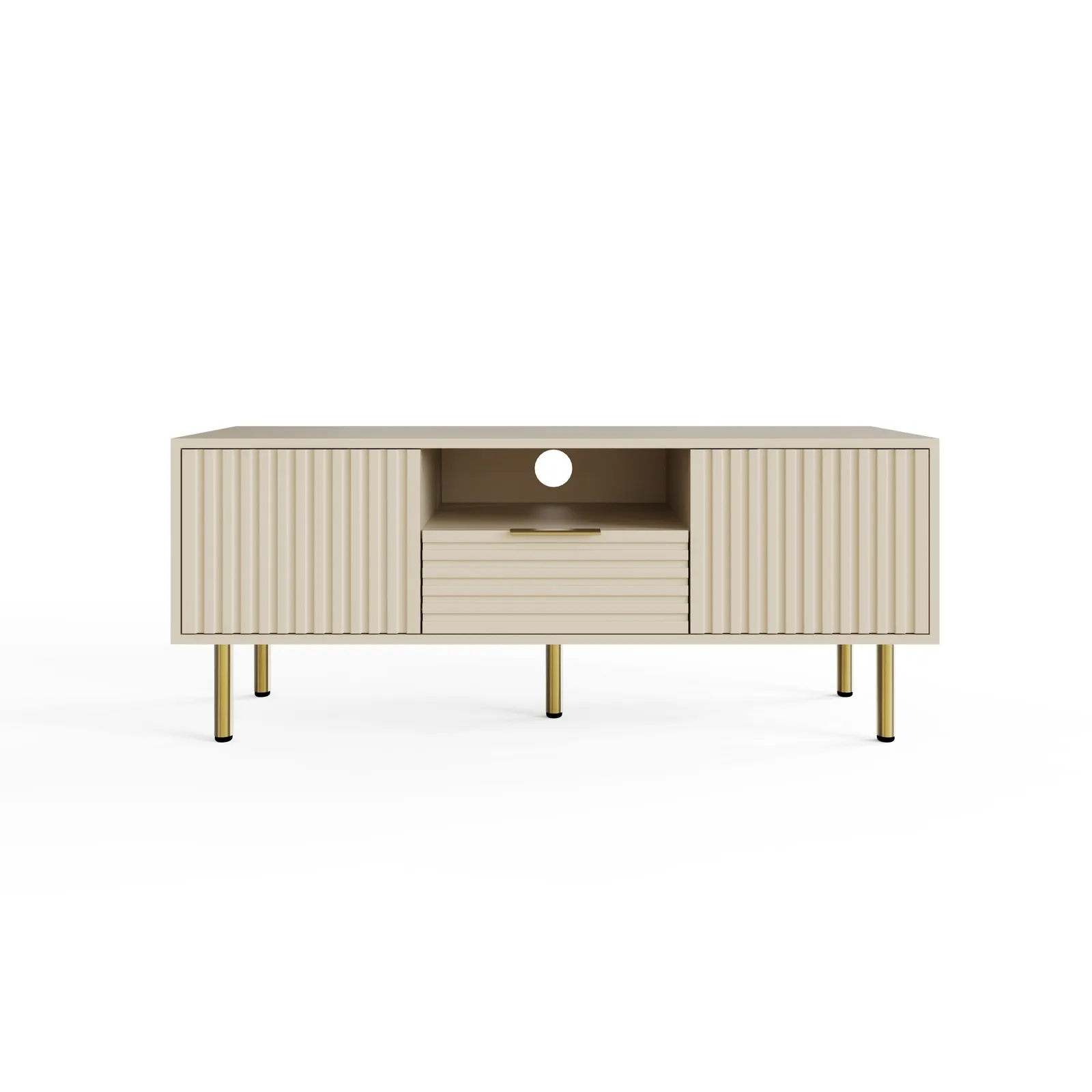 GFW Nervata TV Unit in Ivory 5