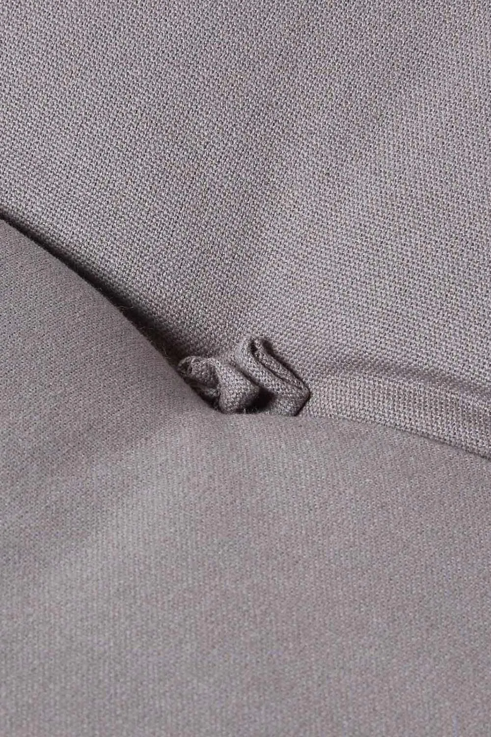 Homescapes Cotton Back Support Cushion in Charcoal 5