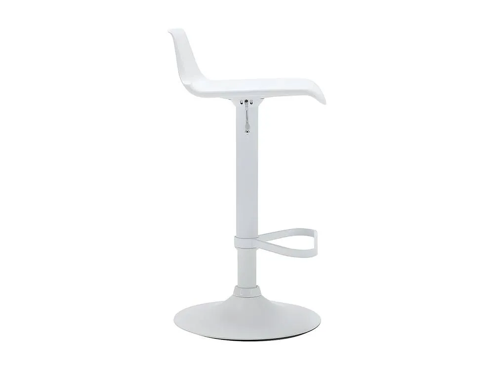 Vente-unique Polypropylene Bar Stool - White - CALAS 6