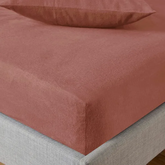 Soft & Cosy Luxury Brushed Cotton Fitted Sheet 1