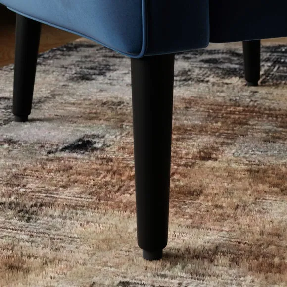 Kaspar Velvet Tub Chair 4