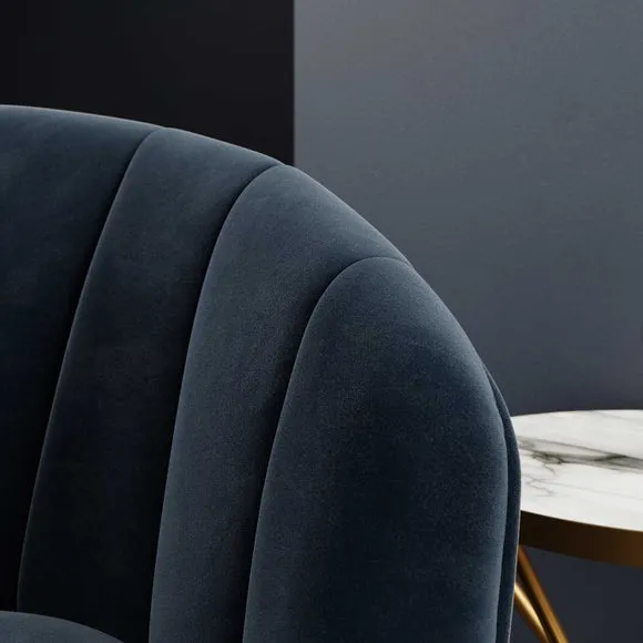 Matilda Velvet Tub Chair 2