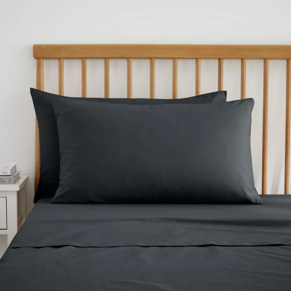 Pure Cotton Standard Pillowcase Pair 1