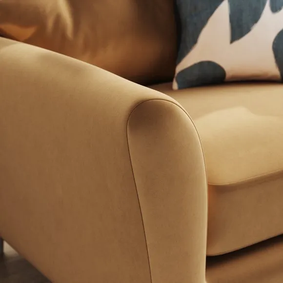 Sven Opulent Velvet Snuggle Chair 5