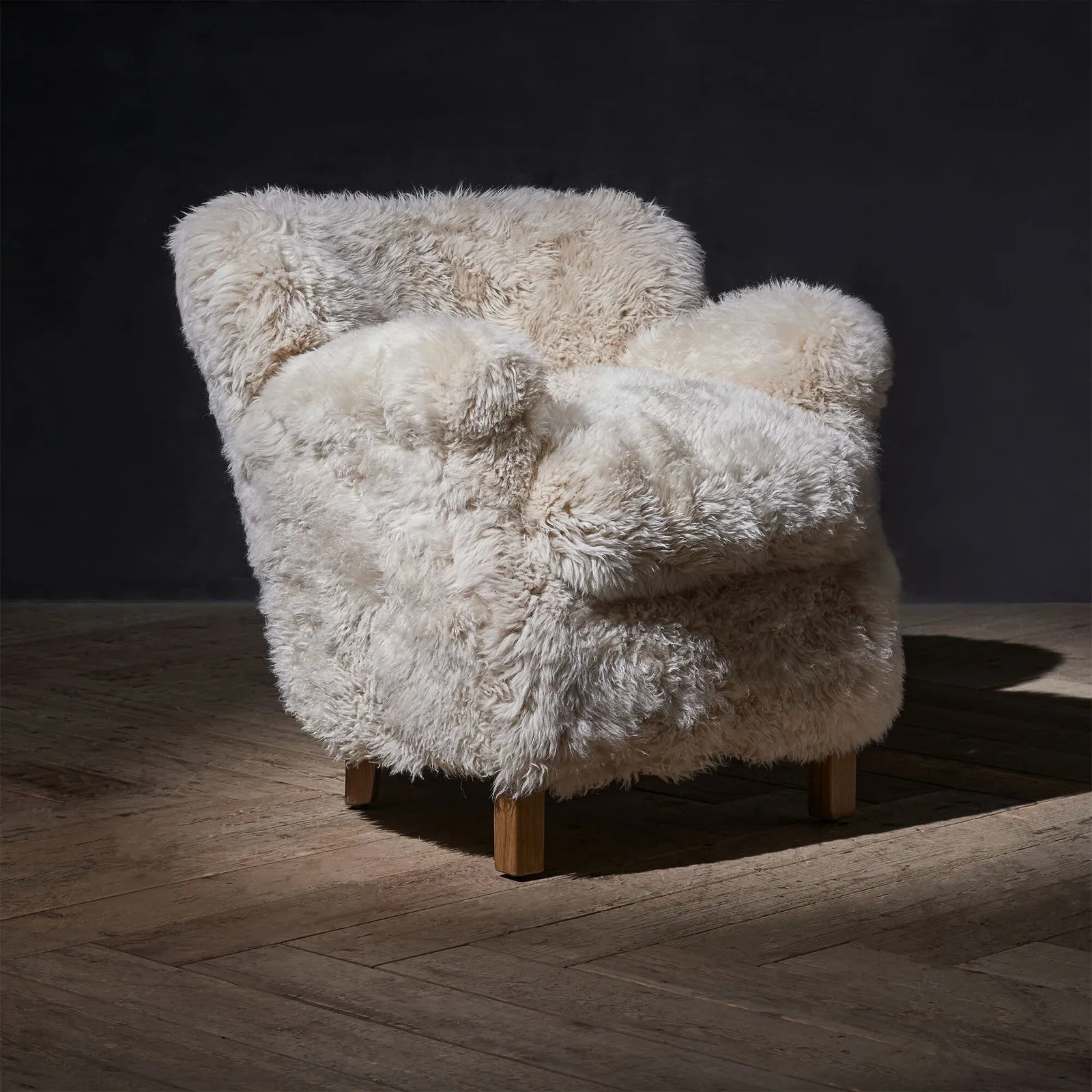 Timothy Oulton Alrae Armchair, Neutral Fabric | Barker & Stonehouse 2