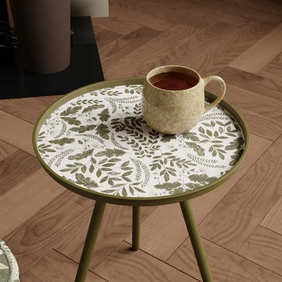Kai Side Table, Autumn Leaves Deep Pear 2